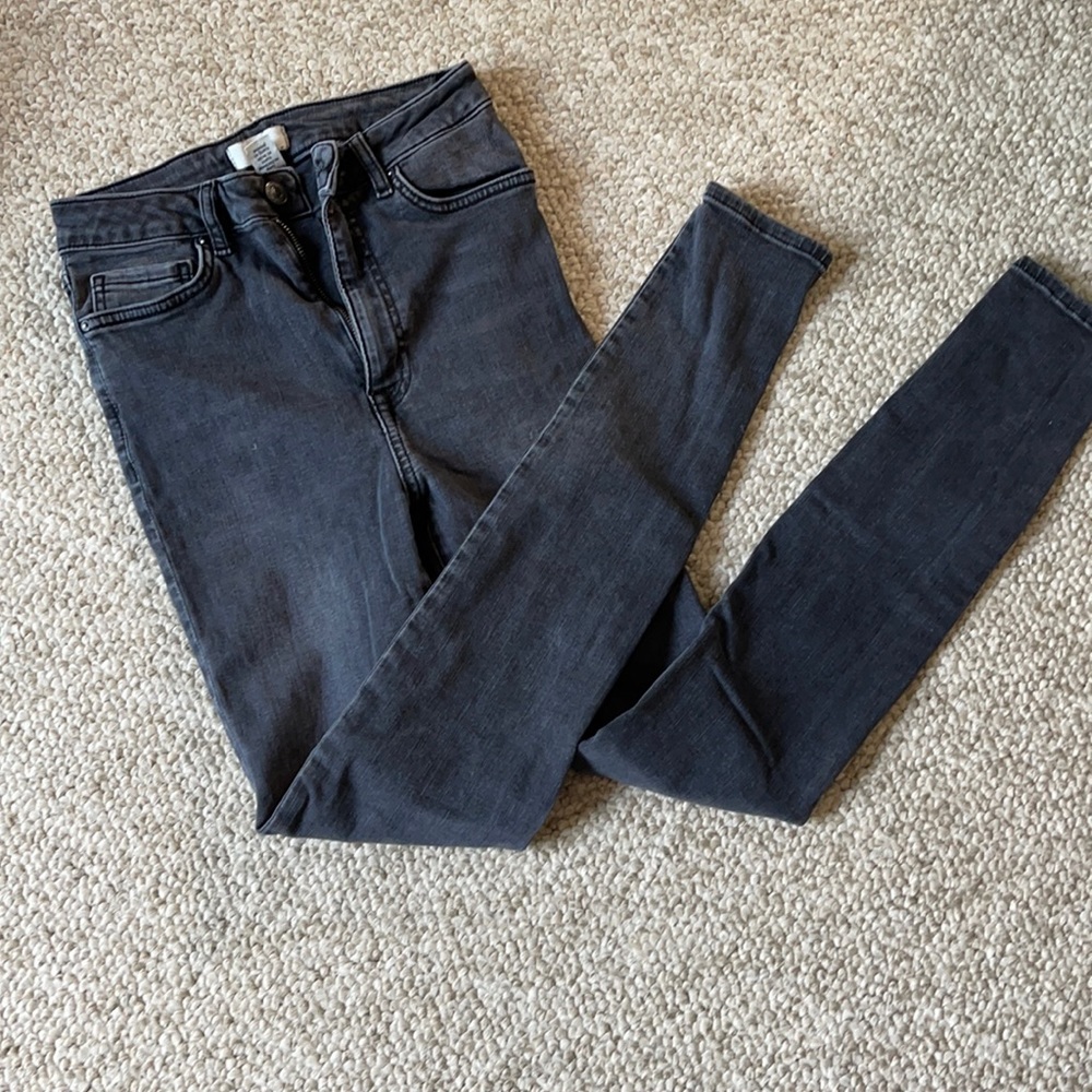 Gray jeans